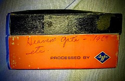Boxes of slides