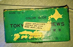 Boxes of slides