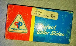 Boxes of slides