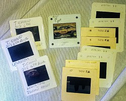 Slides with clues